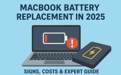 MacBook Battery Replacement in 2025 | Signs, Costs & Expert Guide